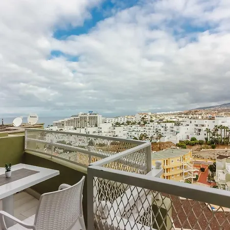 Orlandotop Floor Seaview Fast Wi-fi 2 Min Beach Pool * Costa Adeje (Tenerife)